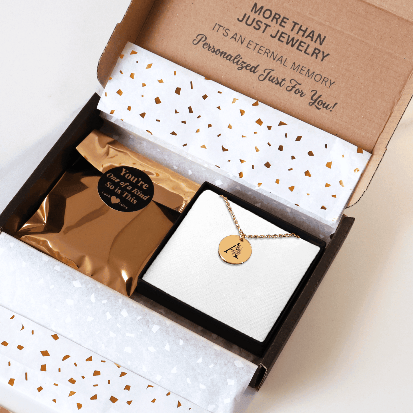 Colar da Alma - com Inicial Floral