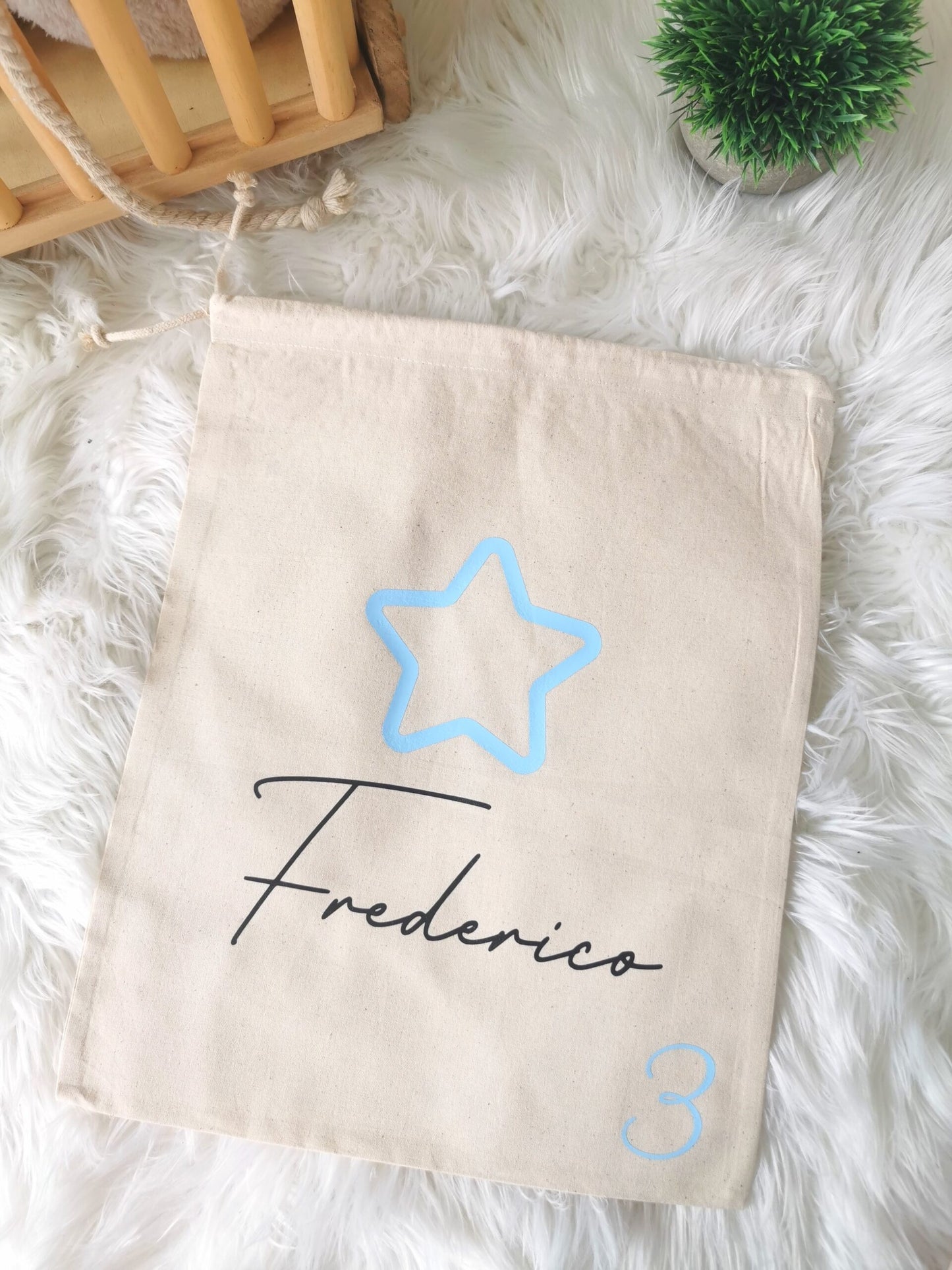 Pack of 3 "First Outfit" Bags - Rose & blue edition