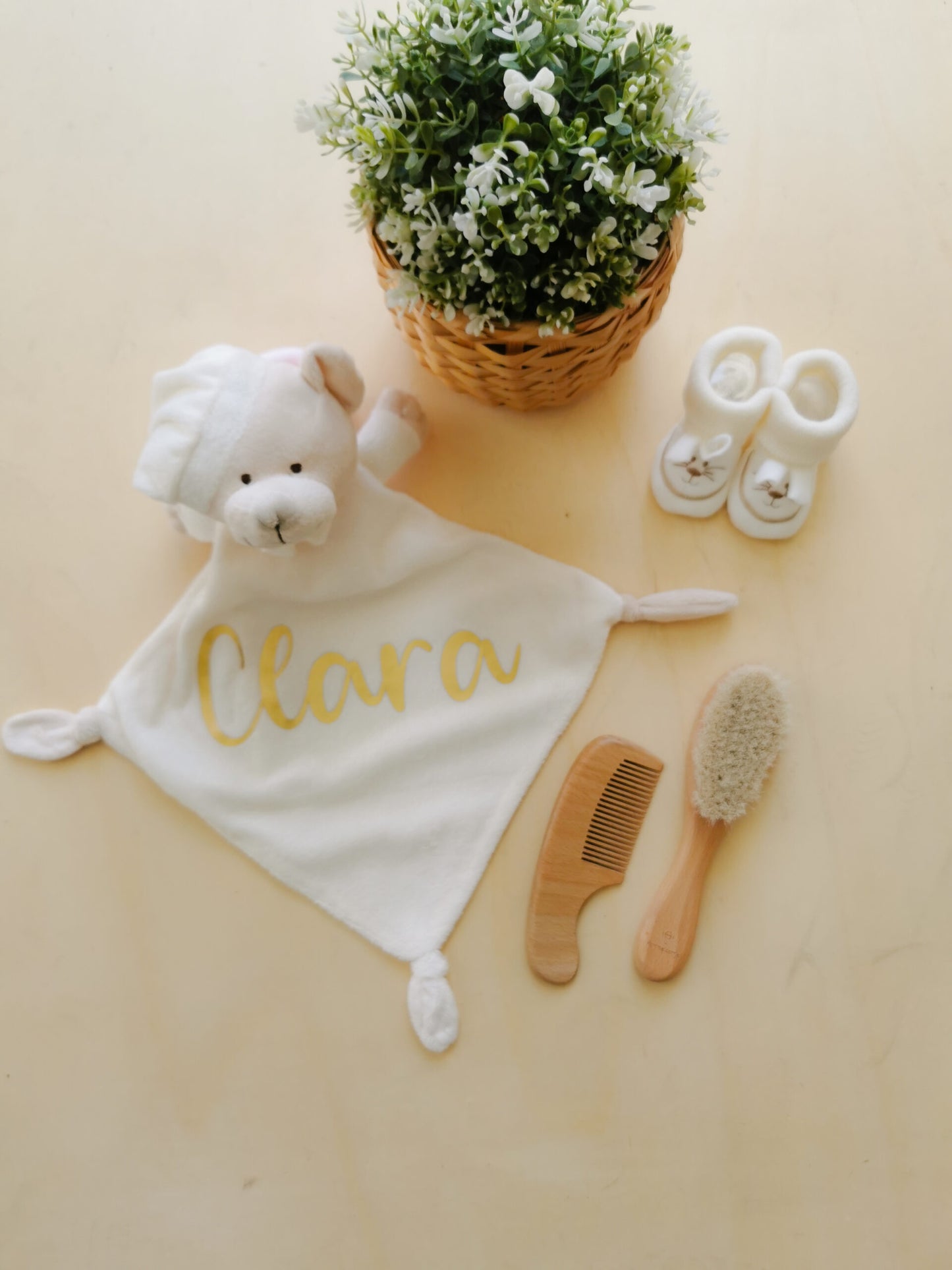Doudou set, curling irons & baby hair care