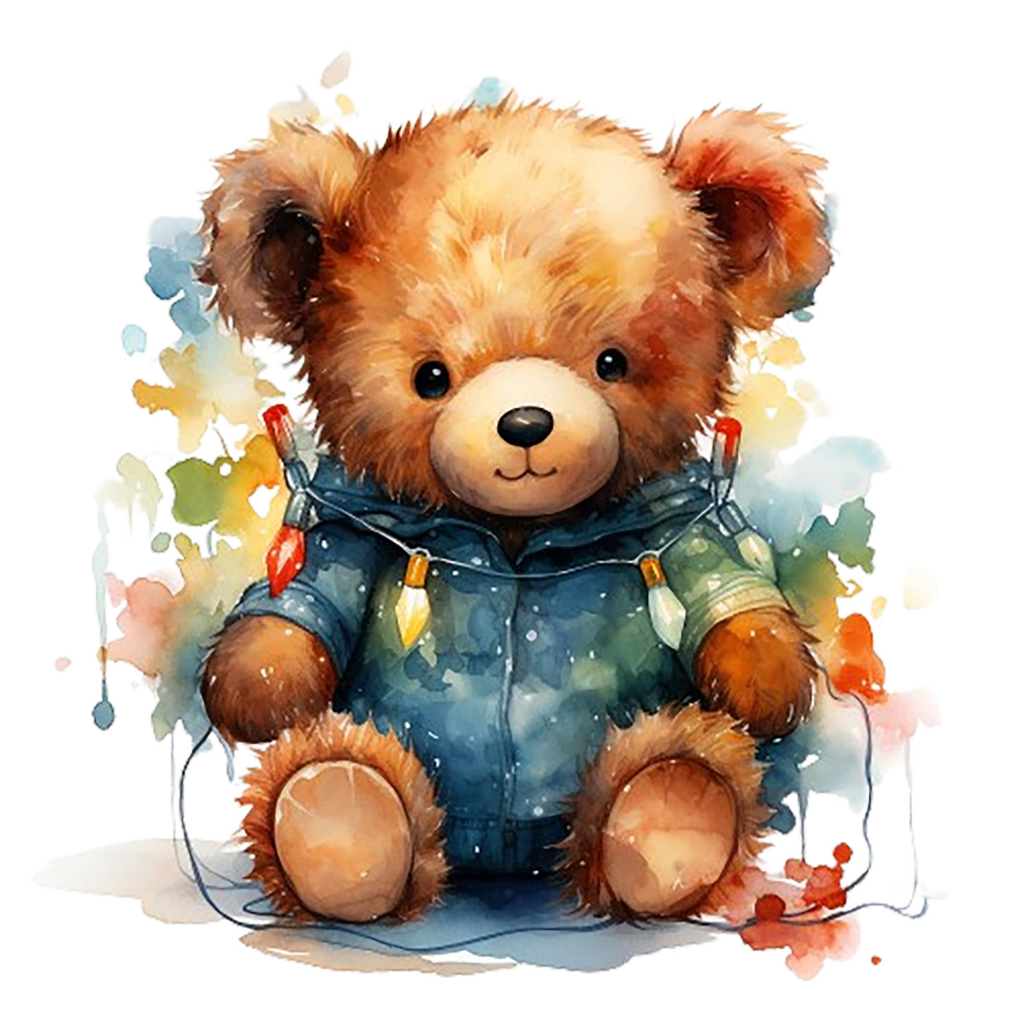 Sweatshirt "Teddy lights"