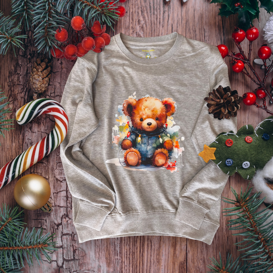 Sweatshirt "Teddy lights"