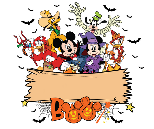 Halloween "DISNEY BOO"