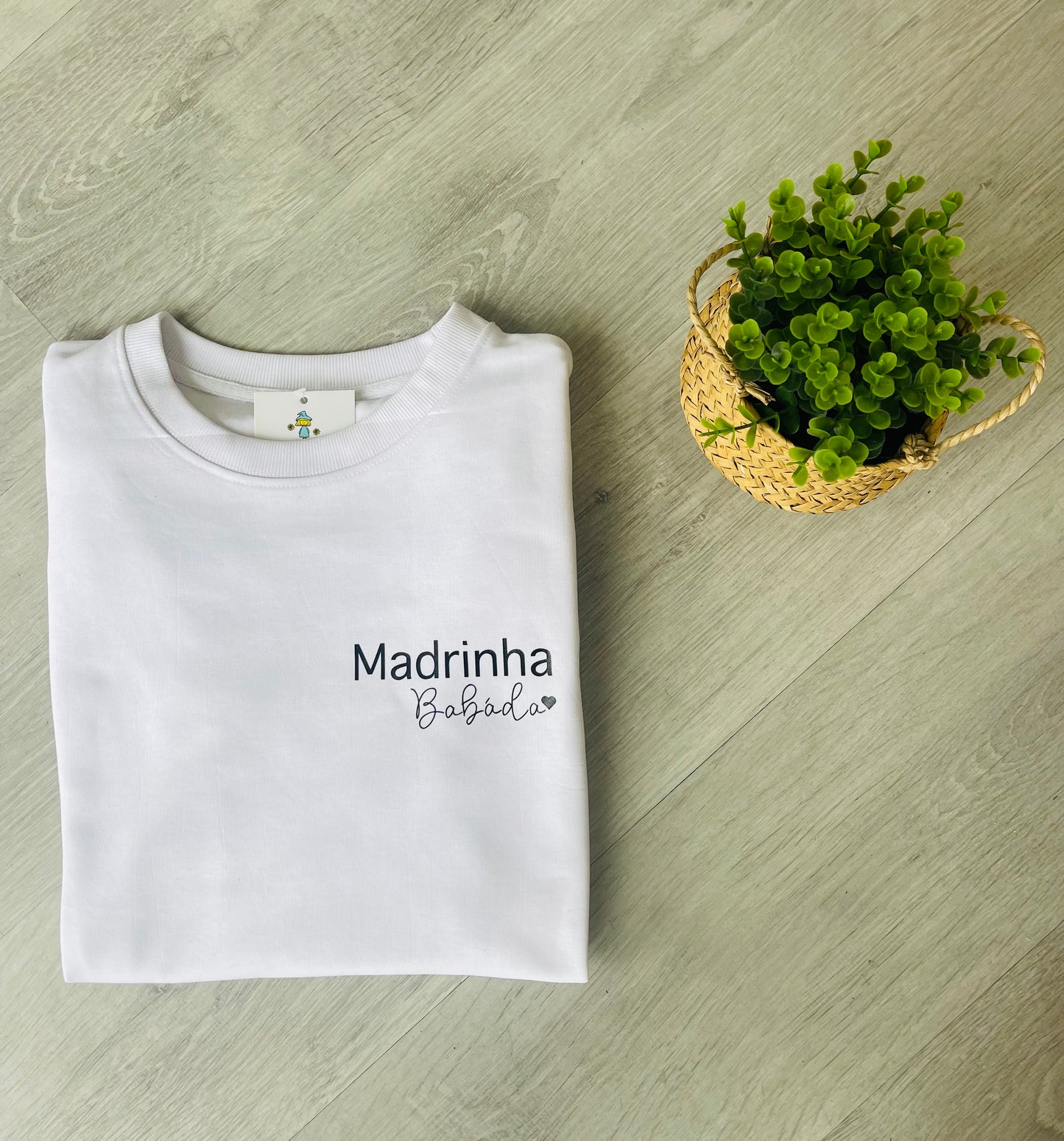 Sweatshirt "Madrinha babáda"