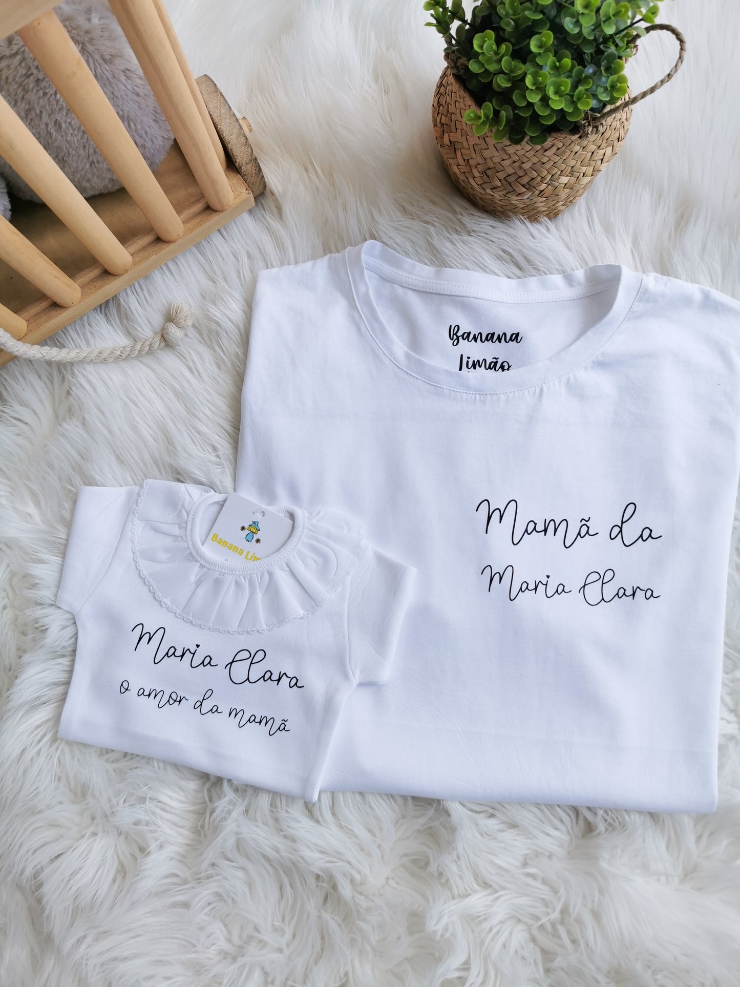 Body ou tshirt de criança “O amor da mamã"