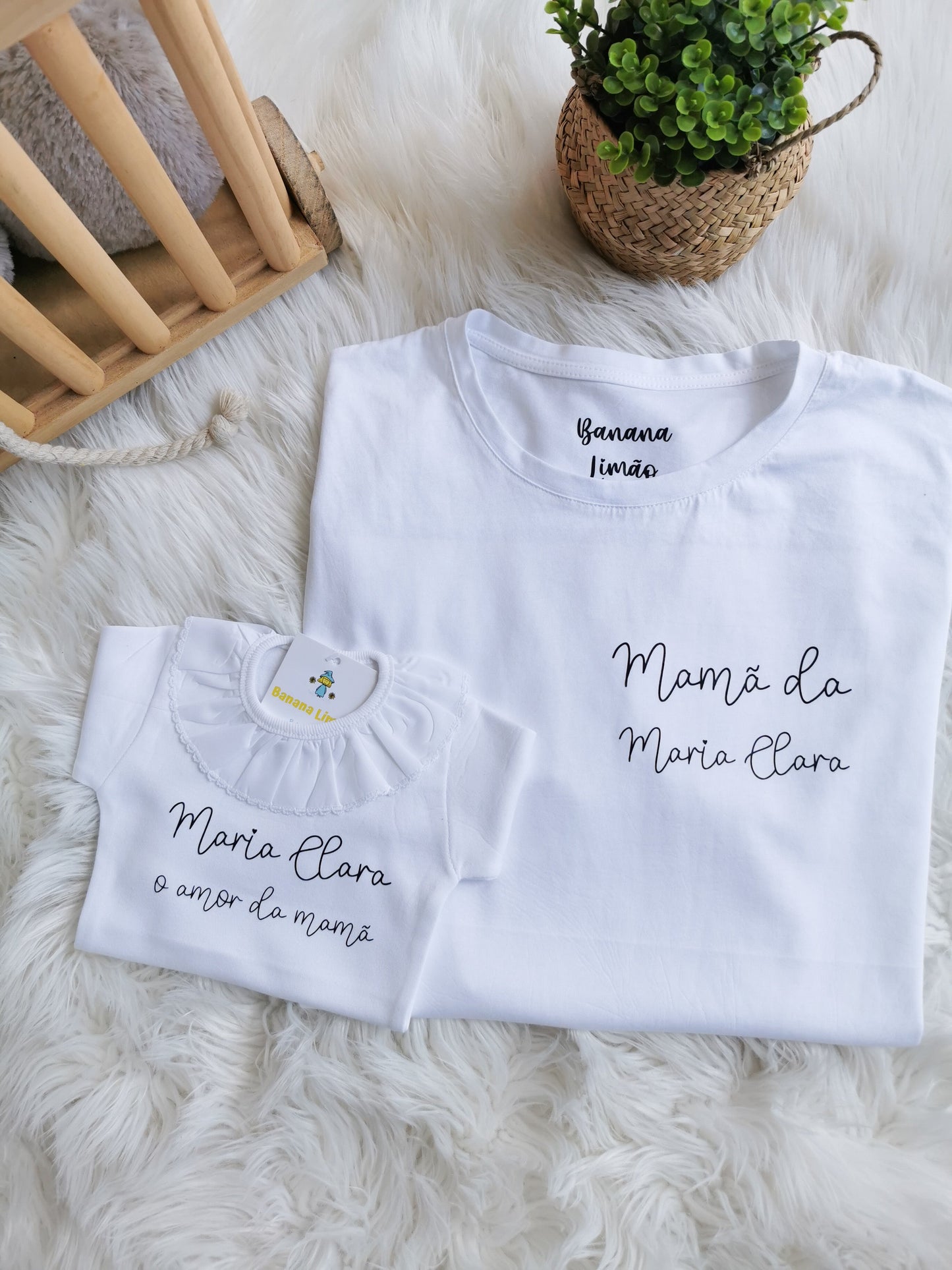 Tshirt de adulto “O amor da mamã"