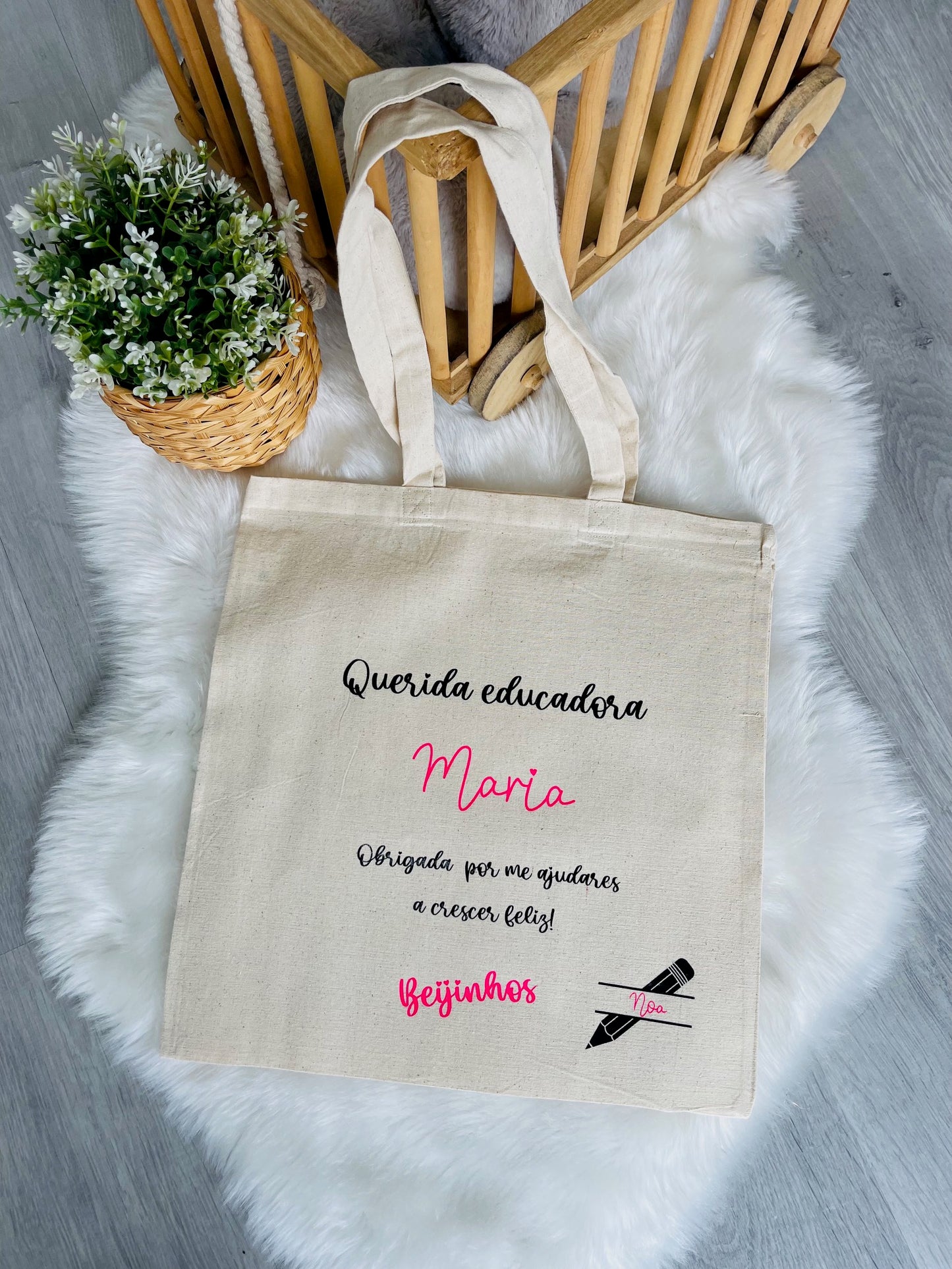 Tote Bag para Educadoras & Auxiliares