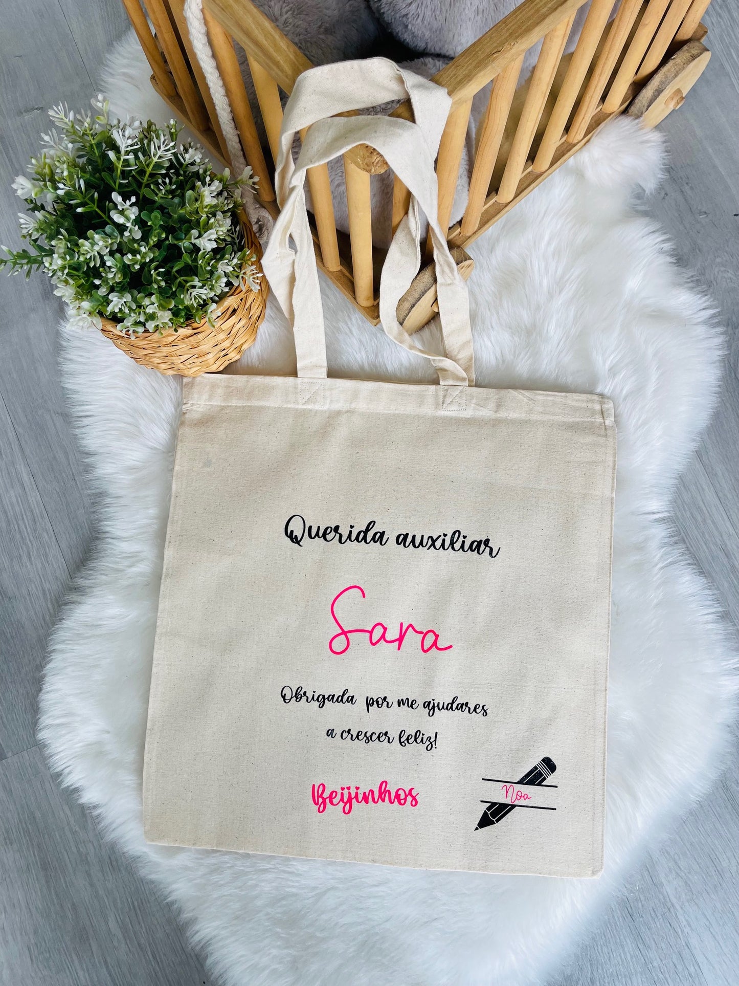 Tote Bag para Educadoras & Auxiliares