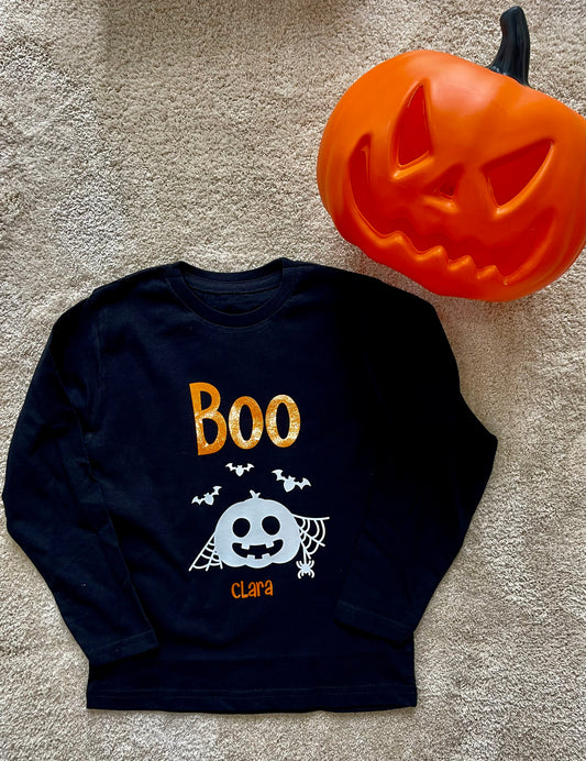 Camisola de Halloween "Boo"