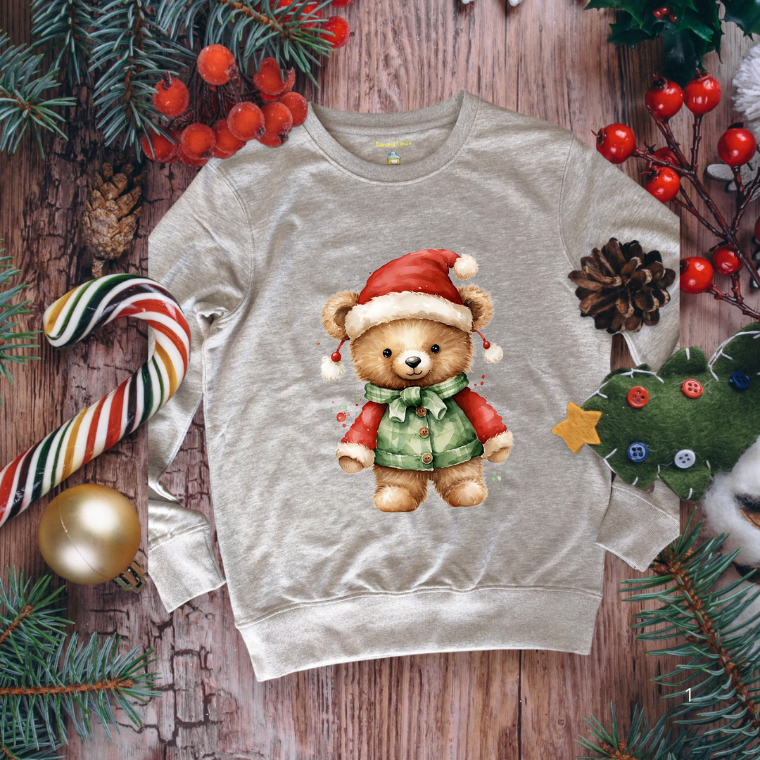 Sweatshirt "Christmas Teddy Bear"