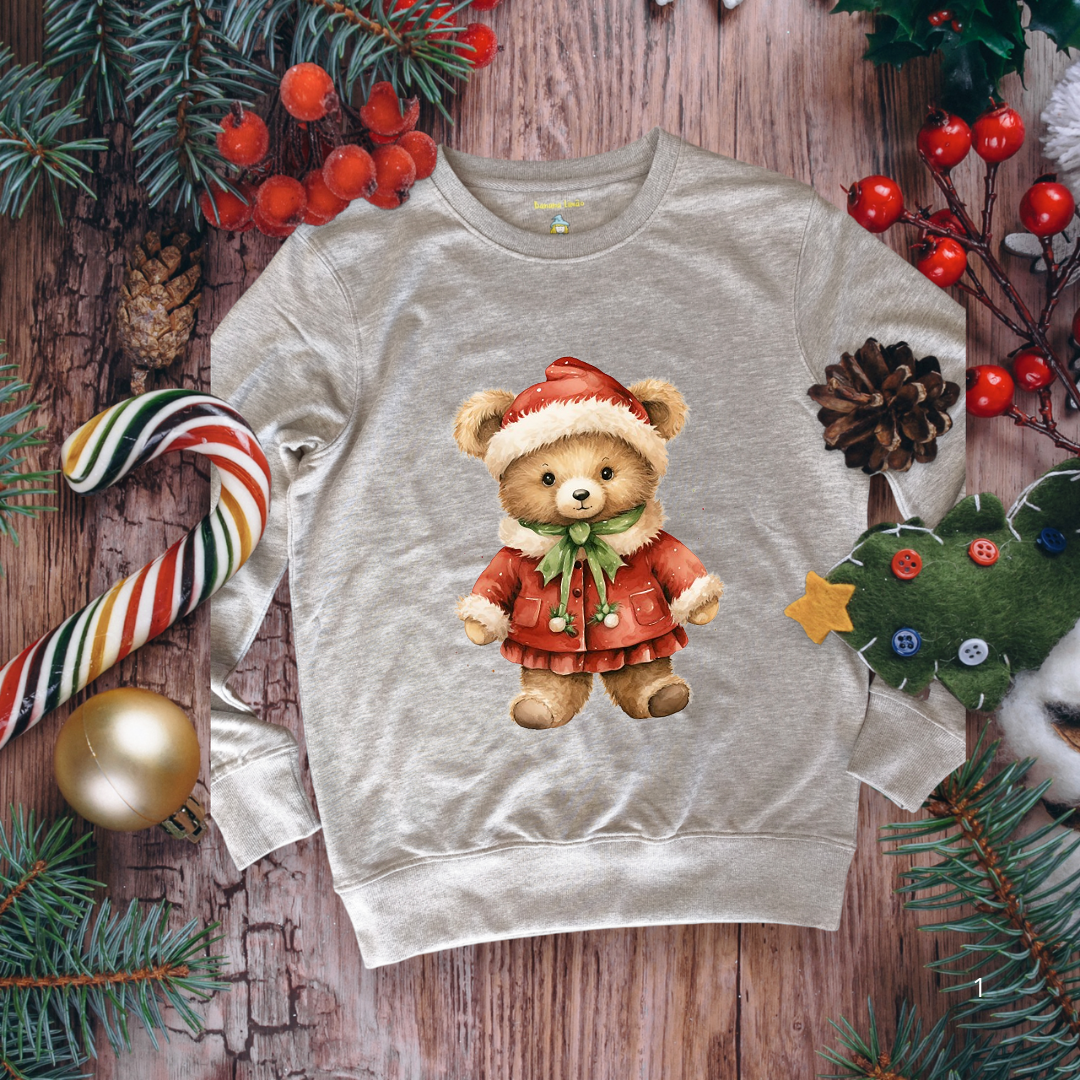 Sweatshirt "Christmas Teddy Bear"