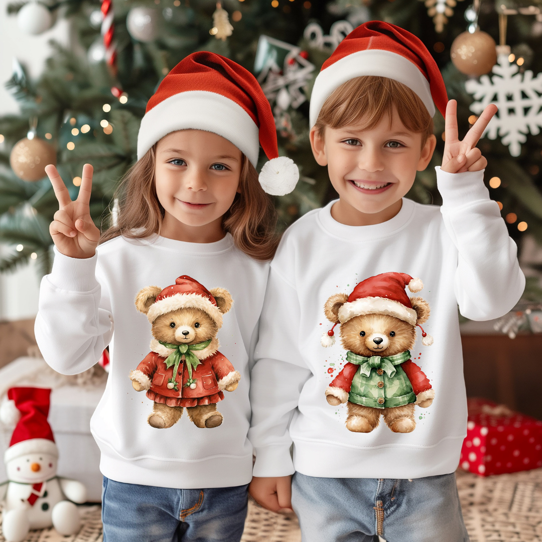 Sweatshirt "Christmas Teddy Bear"