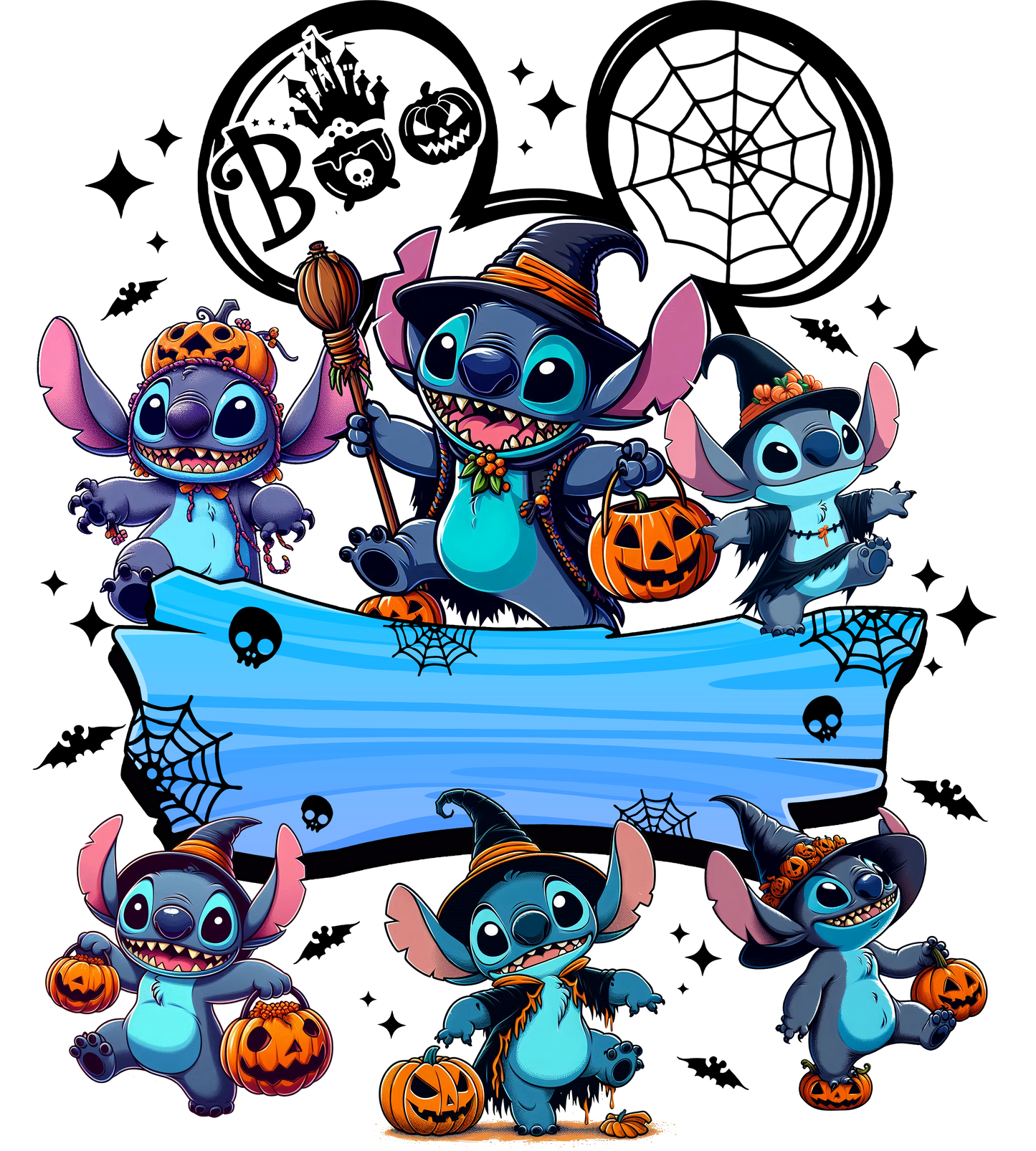 Halloween "STITCH BOO"