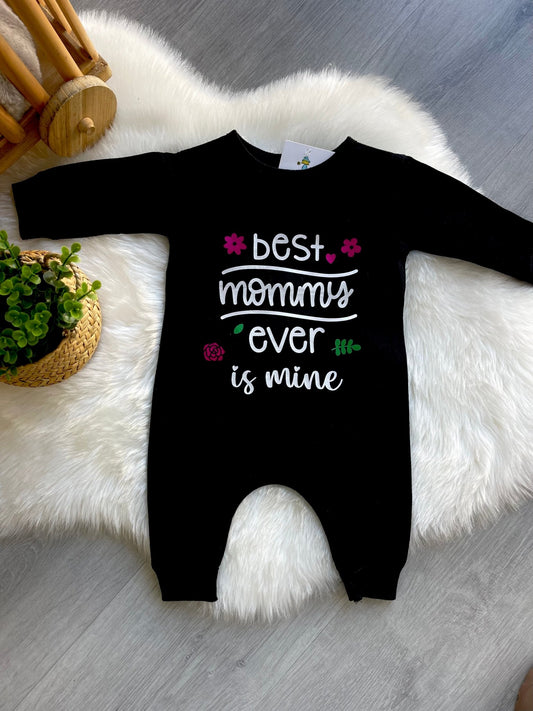 Babygrow "Best mommys ever is mine" - Banana Limão