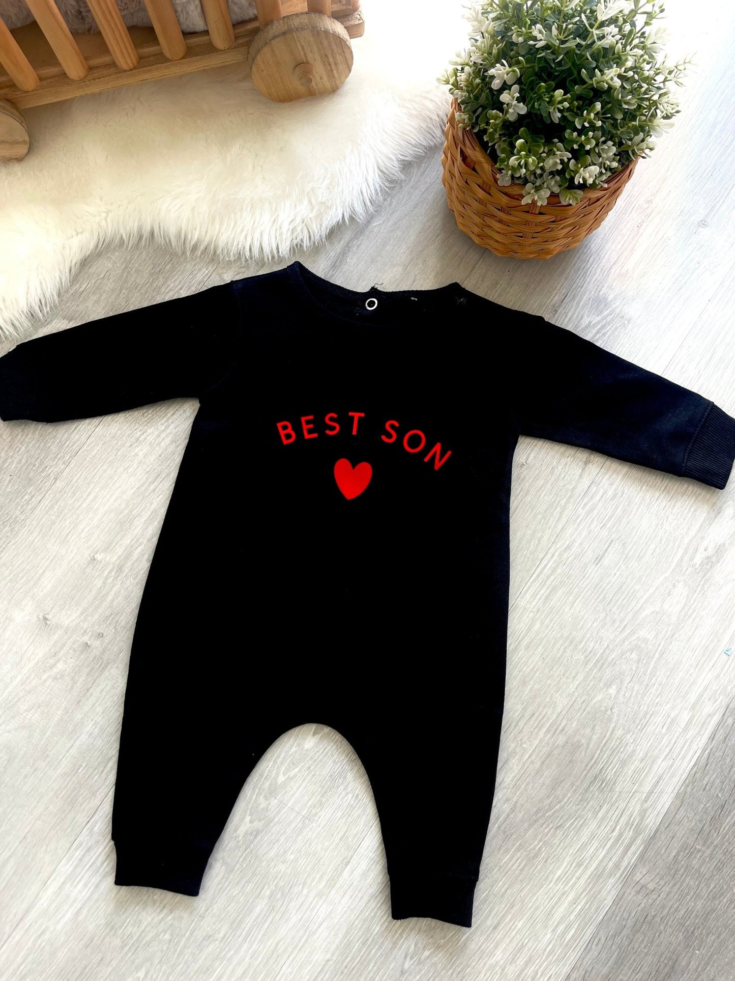 Babygrow “Best Son” / “Best Daughter” - Banana Limão