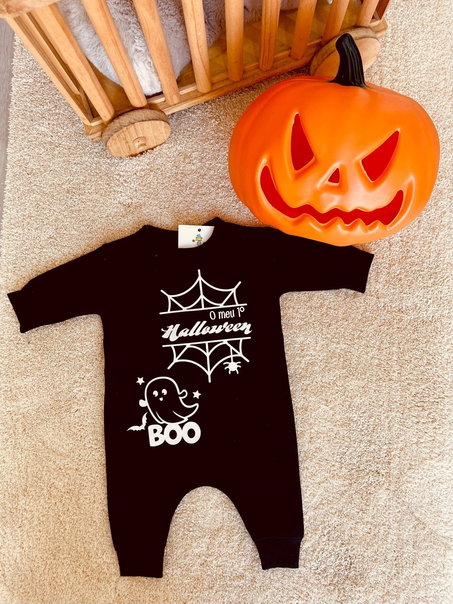 Babygrow "O meu 1º Halloween" - Banana Limão