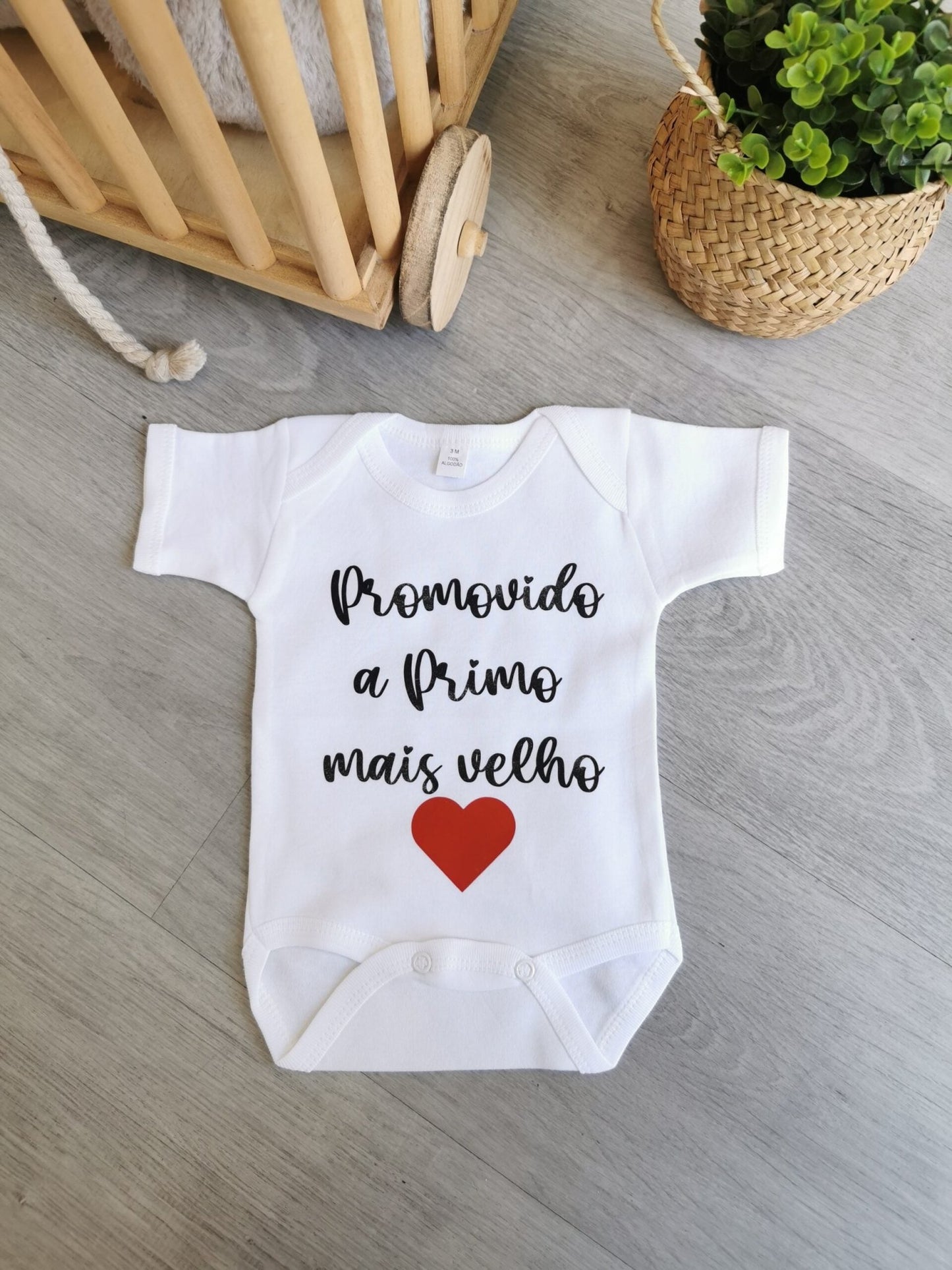 Body "Promovido a primo mais velho" - Banana Limão