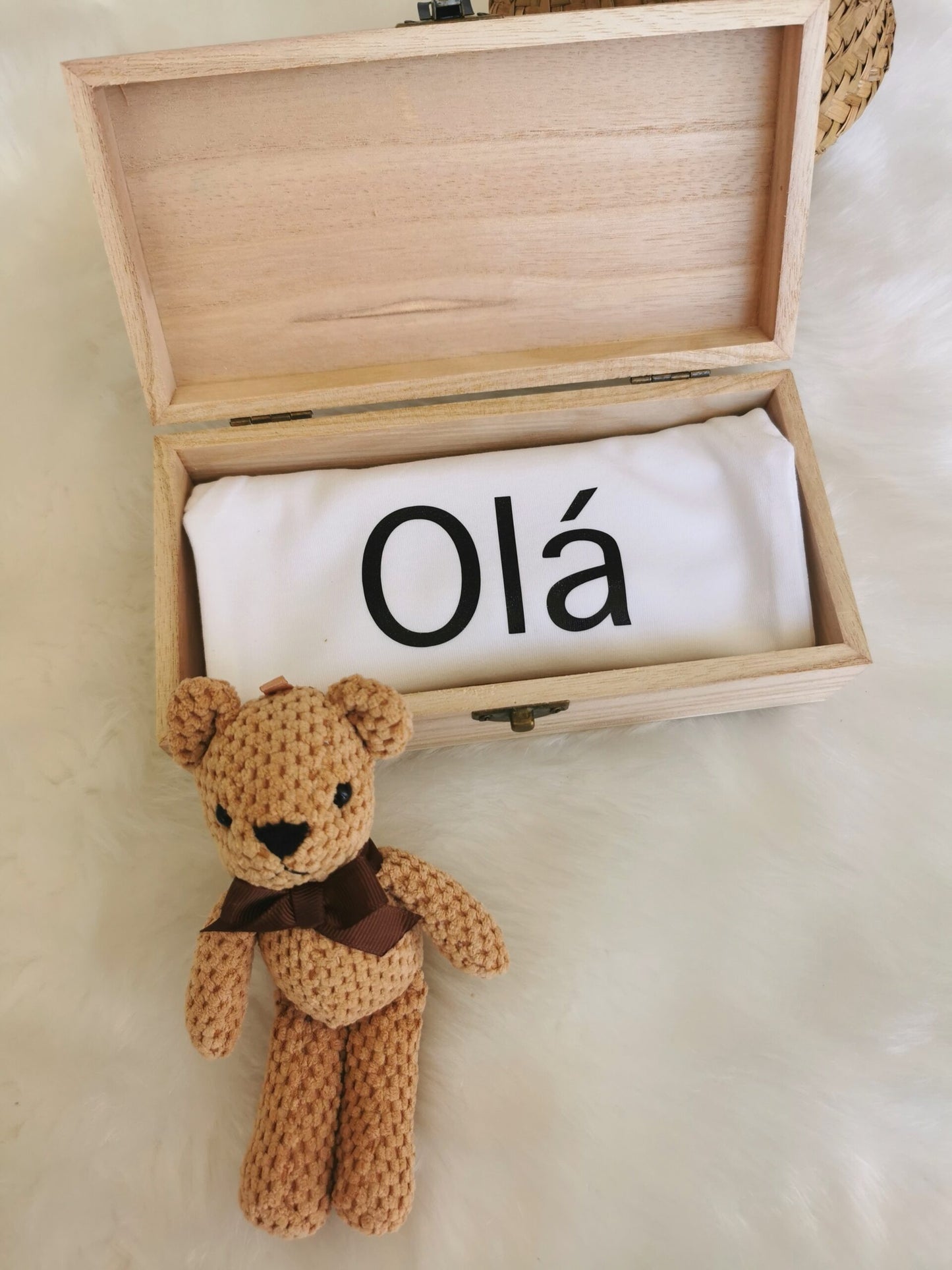 Pregnancy announcement box - YOUR SENTENCE